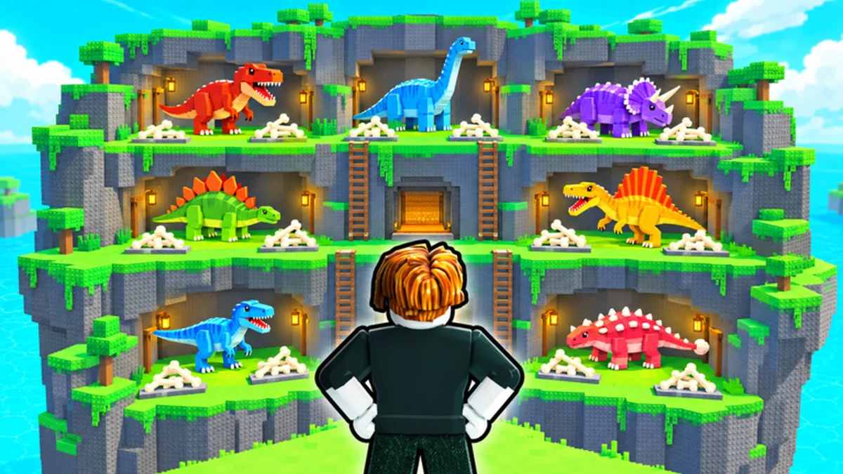 Official My Dino Empire base artwork